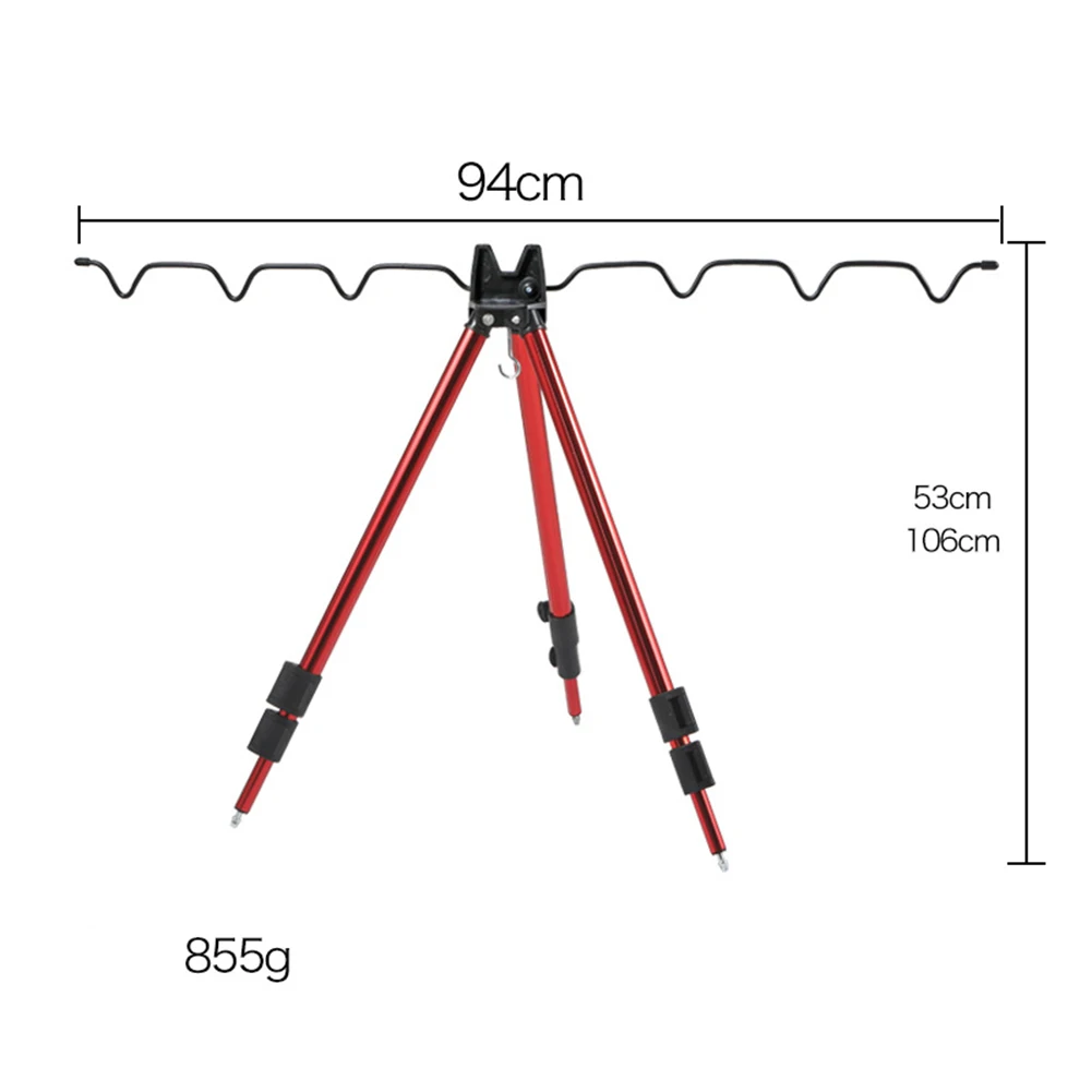 Fishing Rod Holder Telescopic Tripod Adjustment Bracket Counterweight Rest Retractable Stainless Steel Universal
Fishing Rod Holder Telescopic Tripod Adjustment Bracket Counterweight Rest Retractable Stainless Steel Universal