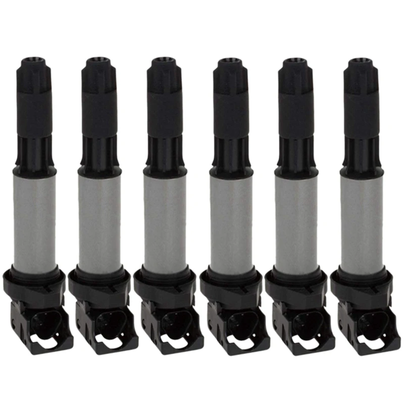 

6PCS Ignition Coils 12131712219 for BMW 3.0L 2.5L 323 325 328 330 335 525 528 530 I Xi X5 Z4