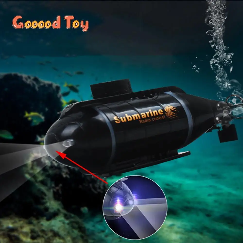 

Rc Boat Submarine Underwater Remote Control Boats Waterproof Rechargeable 2.4G Radio Control Ship Electric Toy for Boys Children