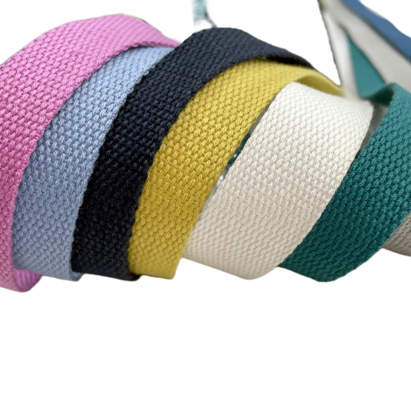

cotton pattern plain color belt watch hand band thick stock 1 inch light brown cotton webbing belt strap yoga belt