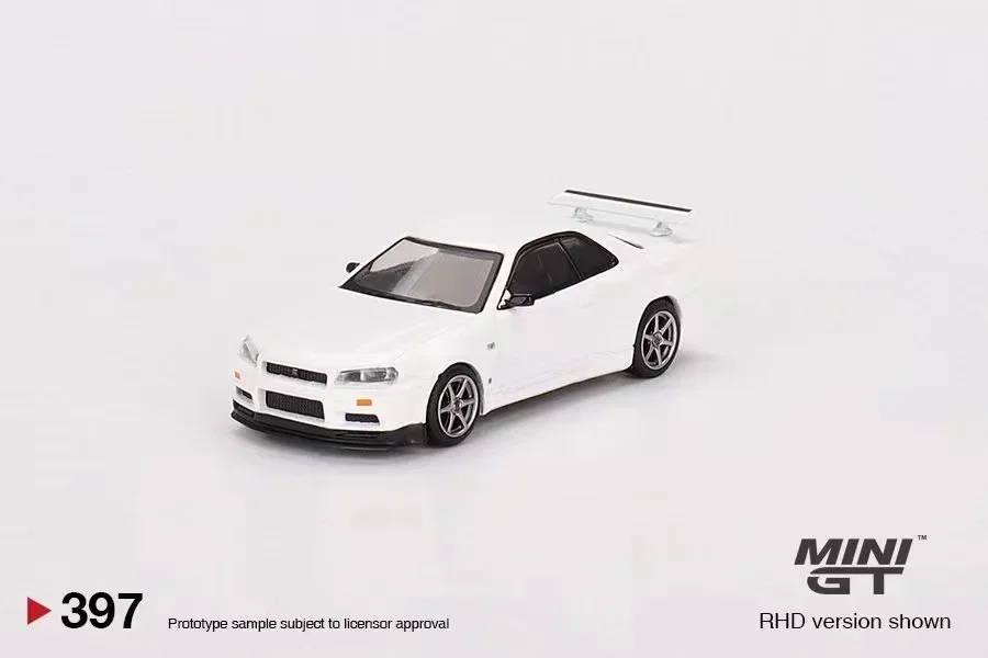 Мини 1/64 Nissan Skyline GT-R (R34) V-Spec N1, белый цвет, искусственная кожа, Литые Автомобильные модели, украшения, Cas-игрушки, украшения
Мини 1/64 Nissan Skyline GT-R (R34) V-Spec N1, белый цвет, искусственная кожа, Литые Автомобильные модели, украшения, Cas-игрушки, украшения