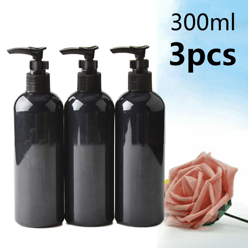 3pcs 300mL Empty Lotion Pump Bottle Shampoo Soap Dispenser Refillable Water Leak-Proof Plastic Bottles Bathroom Accessories
3pcs 300mL Empty Lotion Pump Bottle Shampoo Soap Dispenser Refillable Water Leak-Proof Plastic Bottles Bathroom Accessories