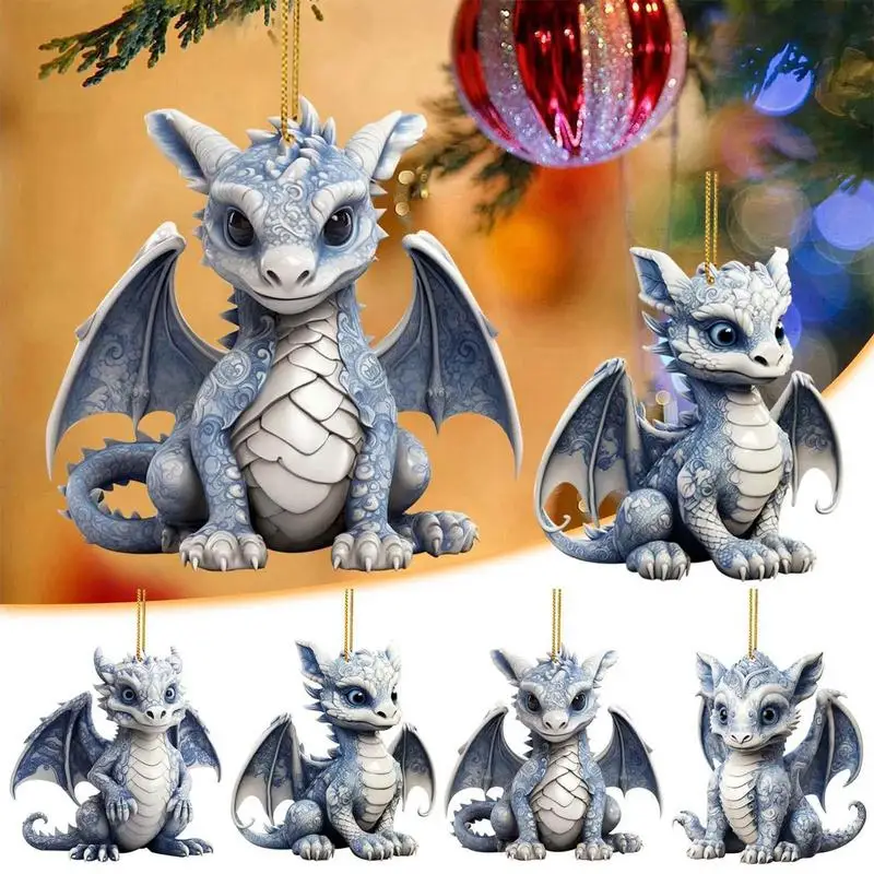 2D Dinosaur Figures Christmas Tree Hanging Decorative Ornaments Dinosaur Pendant For Christmas Festival Home Decoration
2D Dinosaur Figures Christmas Tree Hanging Decorative Ornaments Dinosaur Pendant For Christmas Festival Home Decoration