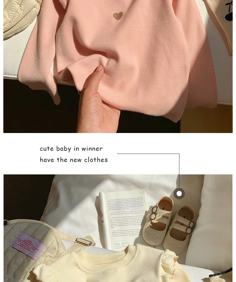 1-8Y طفل الفتيات طويلة الأكمام تي شيرت 2025 الخريف جديد طفل رقيقة المخملية أفخم قاعدة قميص الأطفال الحب المطرزة قميص بلايز 1-8Y طفل الفتيات طويلة الأكمام تي شيرت 2025 الخريف جديد طفل رقيقة المخملية أفخم قاعدة قميص الأطفال الحب المطرزة قميص بلايز