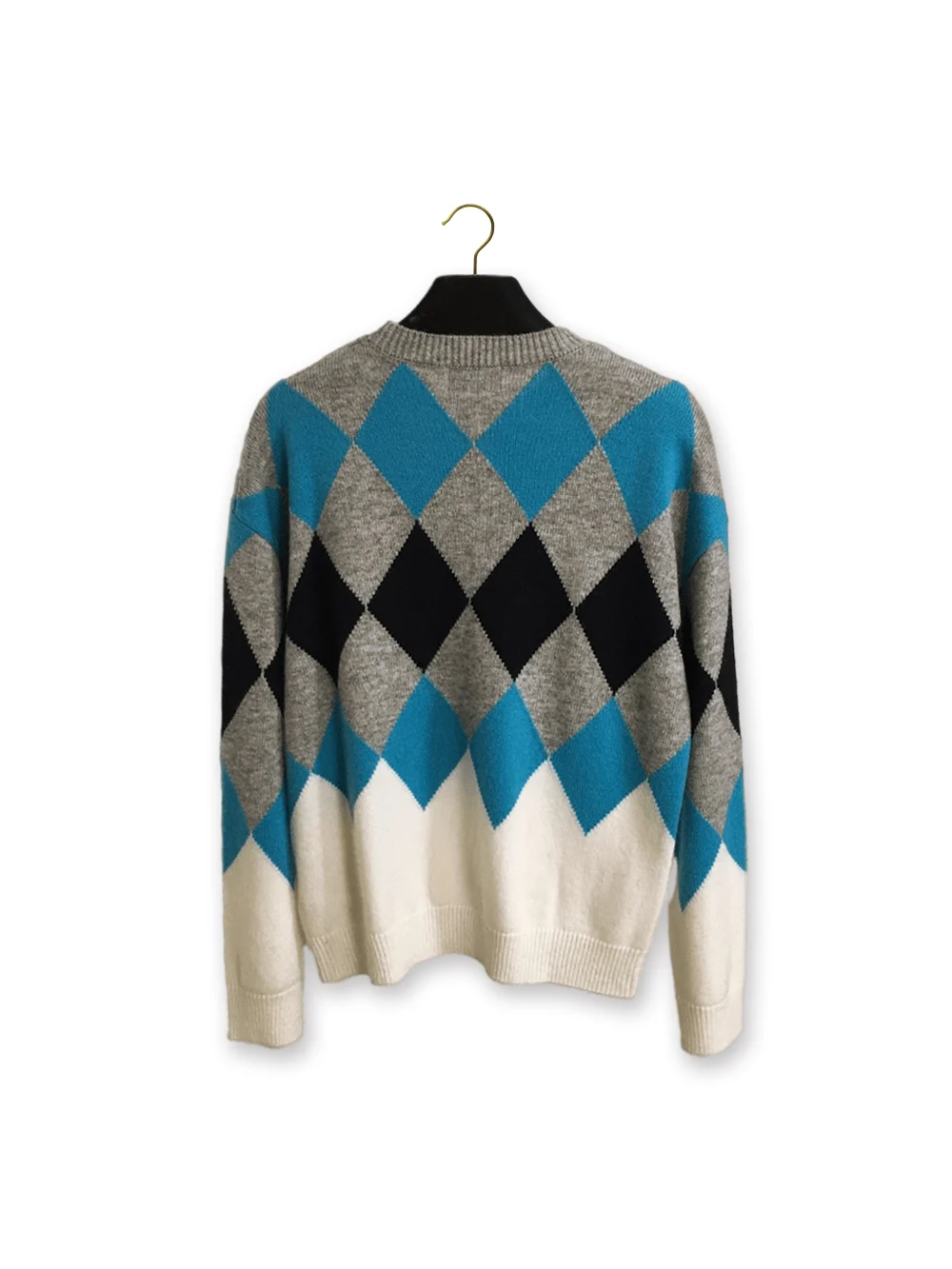 Women's Plaid Argyle Checker O-Neck Long Sleeve Knitted Pullover, Loose Casual Sweater, Preppy Tops, Ladies Knitwear, Autumn
Women's Plaid Argyle Checker O-Neck Long Sleeve Knitted Pullover, Loose Casual Sweater, Preppy Tops, Ladies Knitwear, Autumn