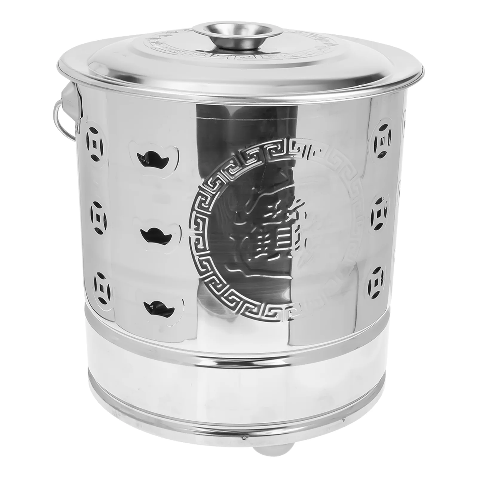 Stainless Steel Paper Burning Household Treasure Bucket Incinerator Yard Incinerator Can
Stainless Steel Paper Burning Household Treasure Bucket Incinerator Yard Incinerator Can