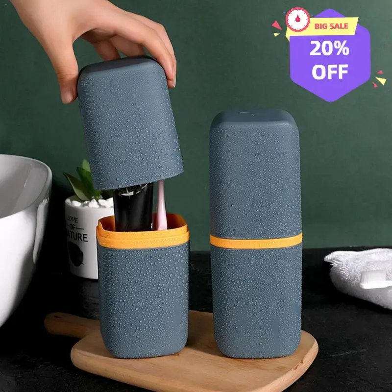 Travel Toothbrush Toothpaste Storage Case Box Camping Portable Toiletries Storage Cup Organizer Bathroom Accessories
Travel Toothbrush Toothpaste Storage Case Box Camping Portable Toiletries Storage Cup Organizer Bathroom Accessories