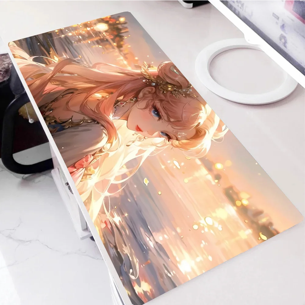 

Mousepad ComputerSailor Moon AI Gamer Desk Office Accessories Pc Cabinet Many people love it Keyboard Gaming Mat Xxl Large Mause