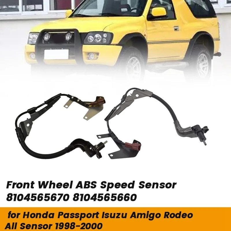 Переднее колесо ABS Датчик для Honda Passport Isuzu Amigo Rodeo All Sensor 1998-2001 датчик скорости
Переднее колесо ABS Датчик для Honda Passport Isuzu Amigo Rodeo All Sensor 1998-2001 датчик скорости