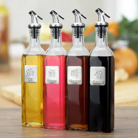 

Sprayer Bottle Olive Pourer Wine Boat Sauce Nozzle Liquor Dispenser Oil ASB Lock Leak-Proof Plug Stopper Bottle Kitchen Tool