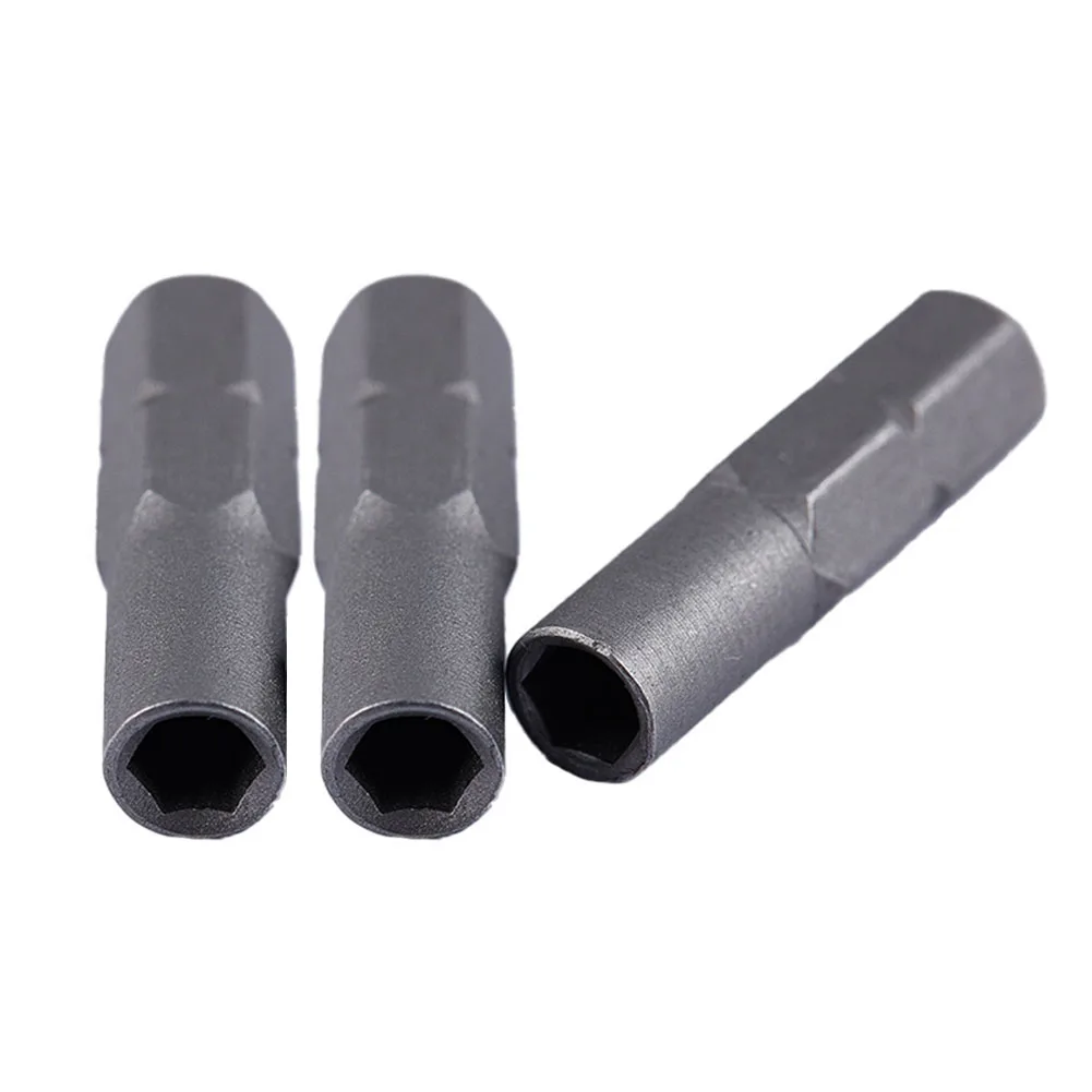 Brand New Bit Adapter Tools 25mm 3pcs Accessories Electric Screwdriver Hex Shank Replacement To 4mm Socket Driver
Brand New Bit Adapter Tools 25mm 3pcs Accessories Electric Screwdriver Hex Shank Replacement To 4mm Socket Driver