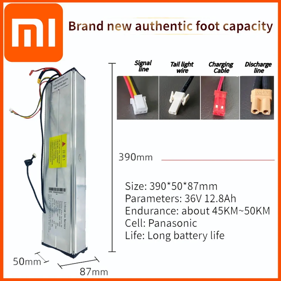 36V Xiaomi 10000mAh high-capacity and durable battery pack 10Ah/20Ah/30Ah is suitable for Xiaomi M365 Pro battery
36V Xiaomi 10000mAh high-capacity and durable battery pack 10Ah/20Ah/30Ah is suitable for Xiaomi M365 Pro battery