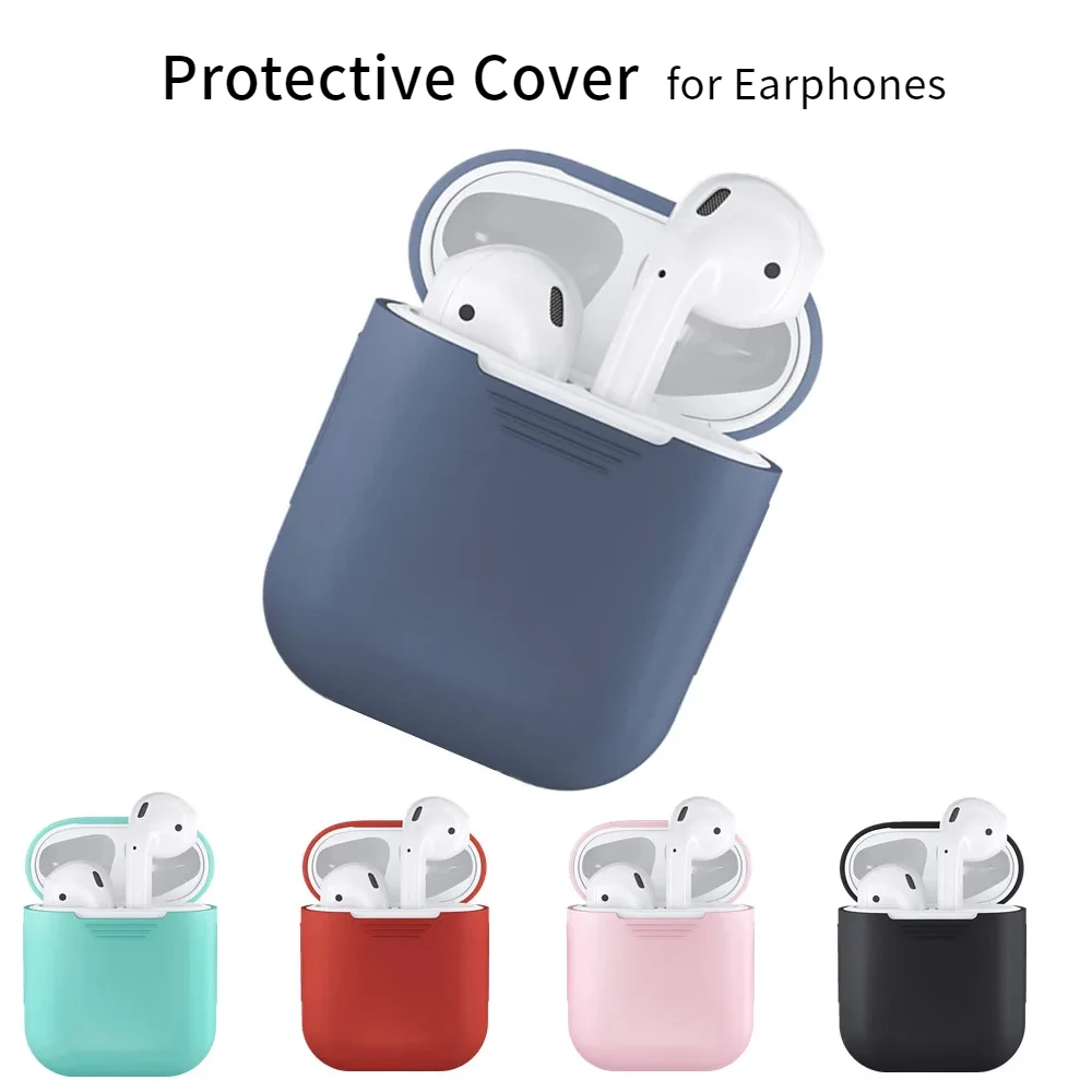 Silicone Case For AirPods 2 1 Protective Cover for Bluetooth Wireless Earphone Skin Accessories for Apple Air pods 2 1Charging B
Silicone Case For AirPods 2 1 Protective Cover for Bluetooth Wireless Earphone Skin Accessories for Apple Air pods 2 1Charging B