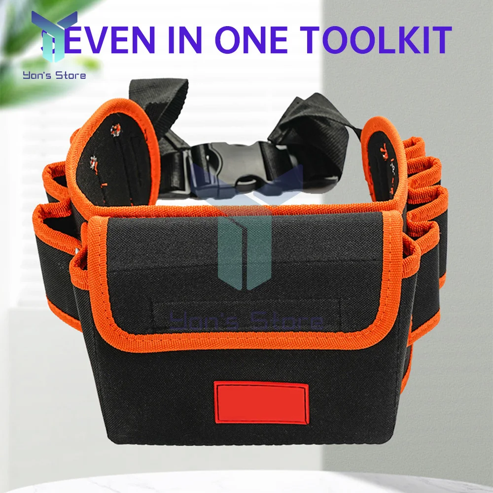 1Pcs Multi-functional Electrician Tools Bag Waist Pouch Belt Storage Holder Organizer Garden Tool Kits Waist Packs Oxford Cloth
1Pcs Multi-functional Electrician Tools Bag Waist Pouch Belt Storage Holder Organizer Garden Tool Kits Waist Packs Oxford Cloth