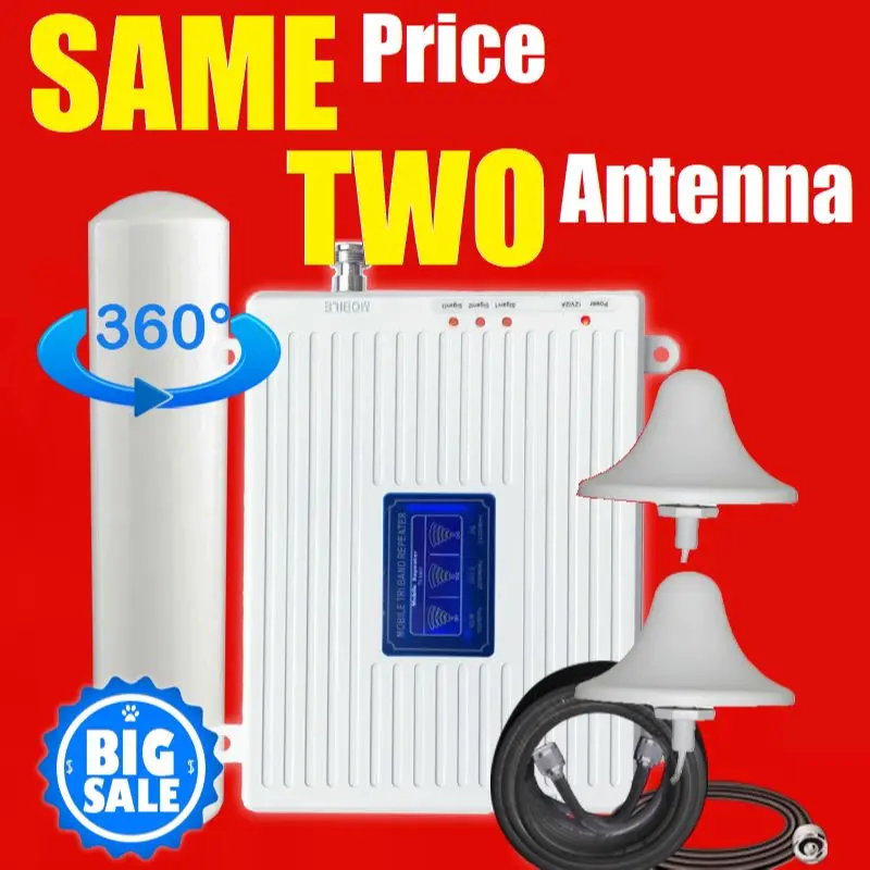 LOWEST price 2 Ceiling Antenna Cellular 4G Signal Amplifier Booster Repeater GSM 2g 3g 4g B8 3 1 Megafon Tele2 Beeline Yota MTS | Мобильные