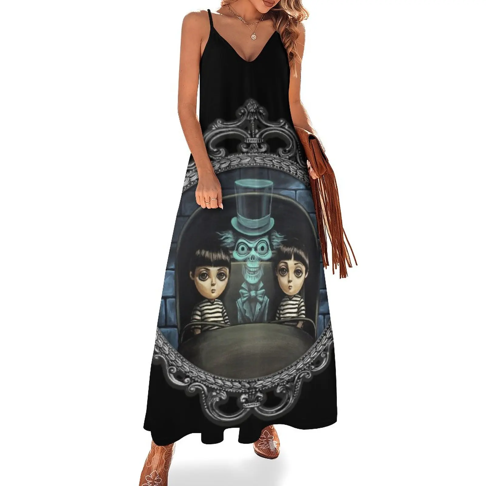 Hitchhiking Ghost Sleeveless Dress summer dress korean women chic and elegant woman dress
Hitchhiking Ghost Sleeveless Dress summer dress korean women chic and elegant woman dress