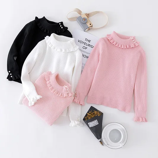 2023 Ins New Fashion Girls Knit Sweaters Turtleneck Winter Children Clothing Girls Pullover Sweaters
2023 Ins New Fashion Girls Knit Sweaters Turtleneck Winter Children Clothing Girls Pullover Sweaters