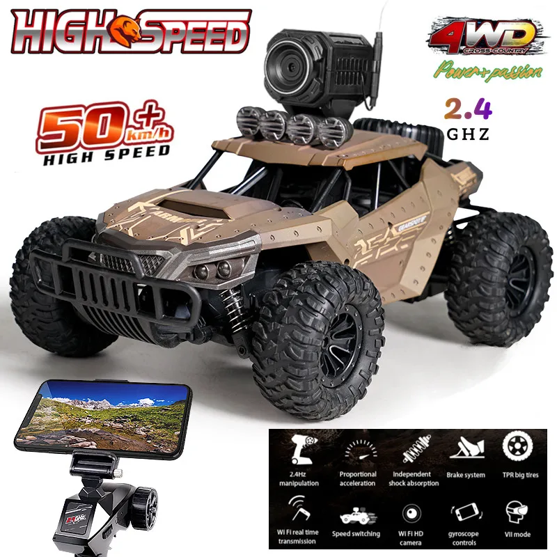 

RC Cars 4WD Remote Control Drift 2.4G Brushless Electric Drift Truck High Speed RC SUV 1:18 Racing 4CH Buggy Gifts For Kids