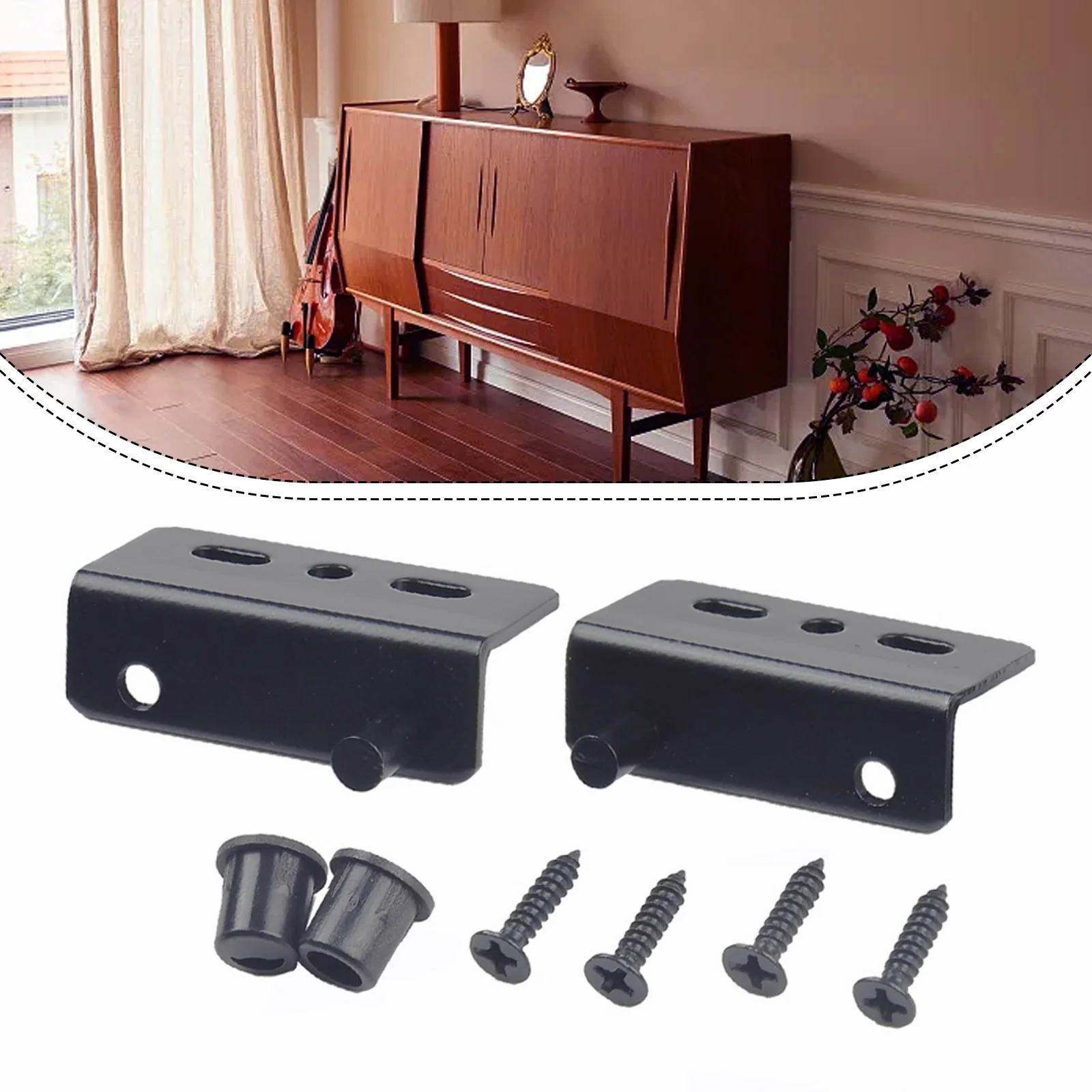2Pcs/set CT Corner Codes Stainless Steel Concealed Upper Lower Hinge Clips Black/Silver Multifunction Furniture Hinge Hardware
2Pcs/set CT Corner Codes Stainless Steel Concealed Upper Lower Hinge Clips Black/Silver Multifunction Furniture Hinge Hardware
