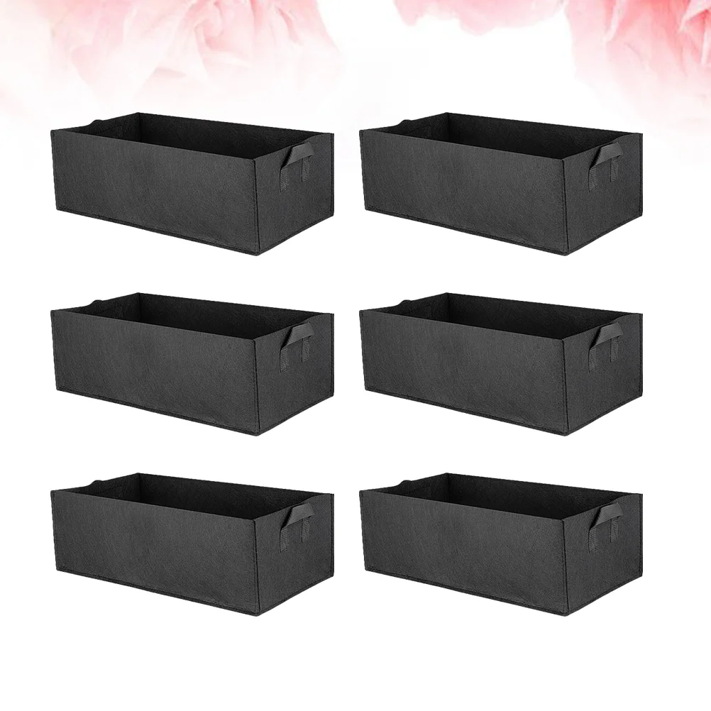 6pcs Square Planting Bag Vegetables Plant Flower Nursery Bag Gallon Greenhouse Planter Garden Tool (Black
6pcs Square Planting Bag Vegetables Plant Flower Nursery Bag Gallon Greenhouse Planter Garden Tool (Black