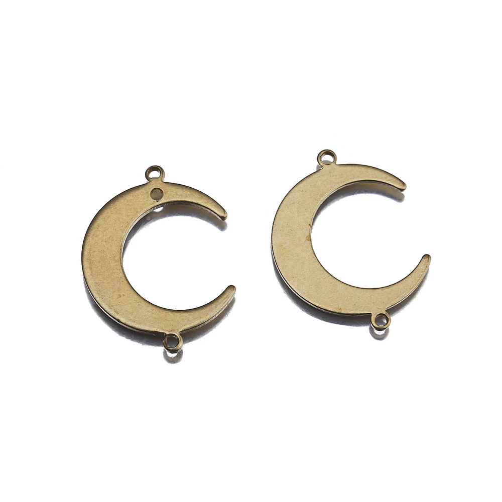 20Pcs Brass Crescent Moon Connectors Tribal Moon Charms Link Diy For Boho Witchy Earrings Lunar Jewelry Making Findings Supplies
20Pcs Brass Crescent Moon Connectors Tribal Moon Charms Link Diy For Boho Witchy Earrings Lunar Jewelry Making Findings Supplies