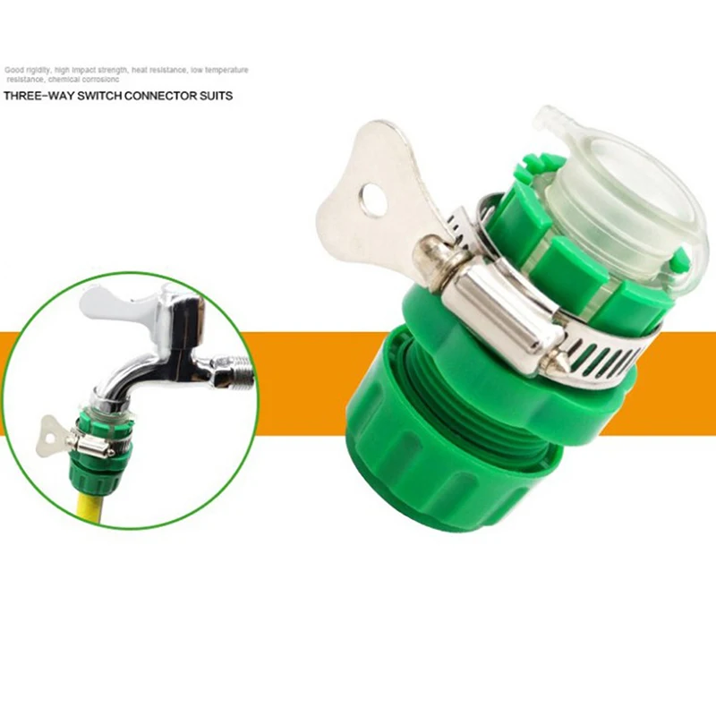 1PC Universal Tap Adapter Quick Connect Fitting For 15-21MM Water Faucet 1/2"Hose Garden Accessories
1PC Universal Tap Adapter Quick Connect Fitting For 15-21MM Water Faucet 1/2"Hose Garden Accessories