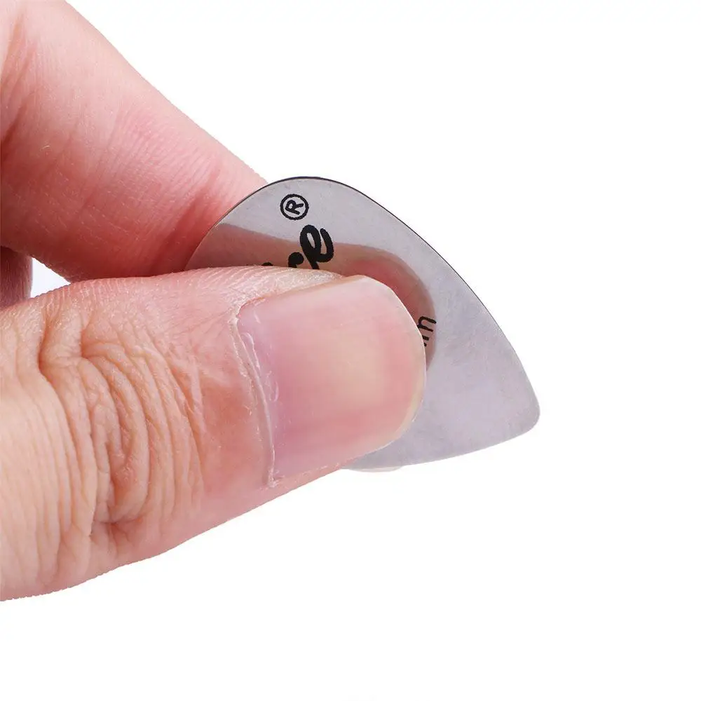 10 шт., тонкие металлические гитарные медиаторы 0,3 мм 
10 шт., тонкие металлические гитарные медиаторы 0,3 мм