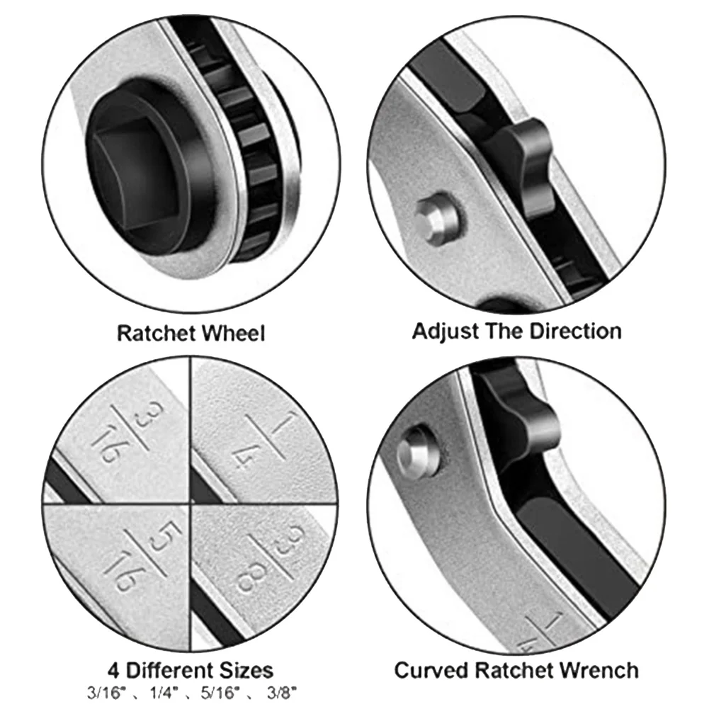 1/4 3/8 3/16 5/16 Ratchet Manual Wrench Tool Air Condition Refrigeration Valve Quick Socket Wrench And Screwdriver Hand Tool
1/4 3/8 3/16 5/16 Ratchet Manual Wrench Tool Air Condition Refrigeration Valve Quick Socket Wrench And Screwdriver Hand Tool