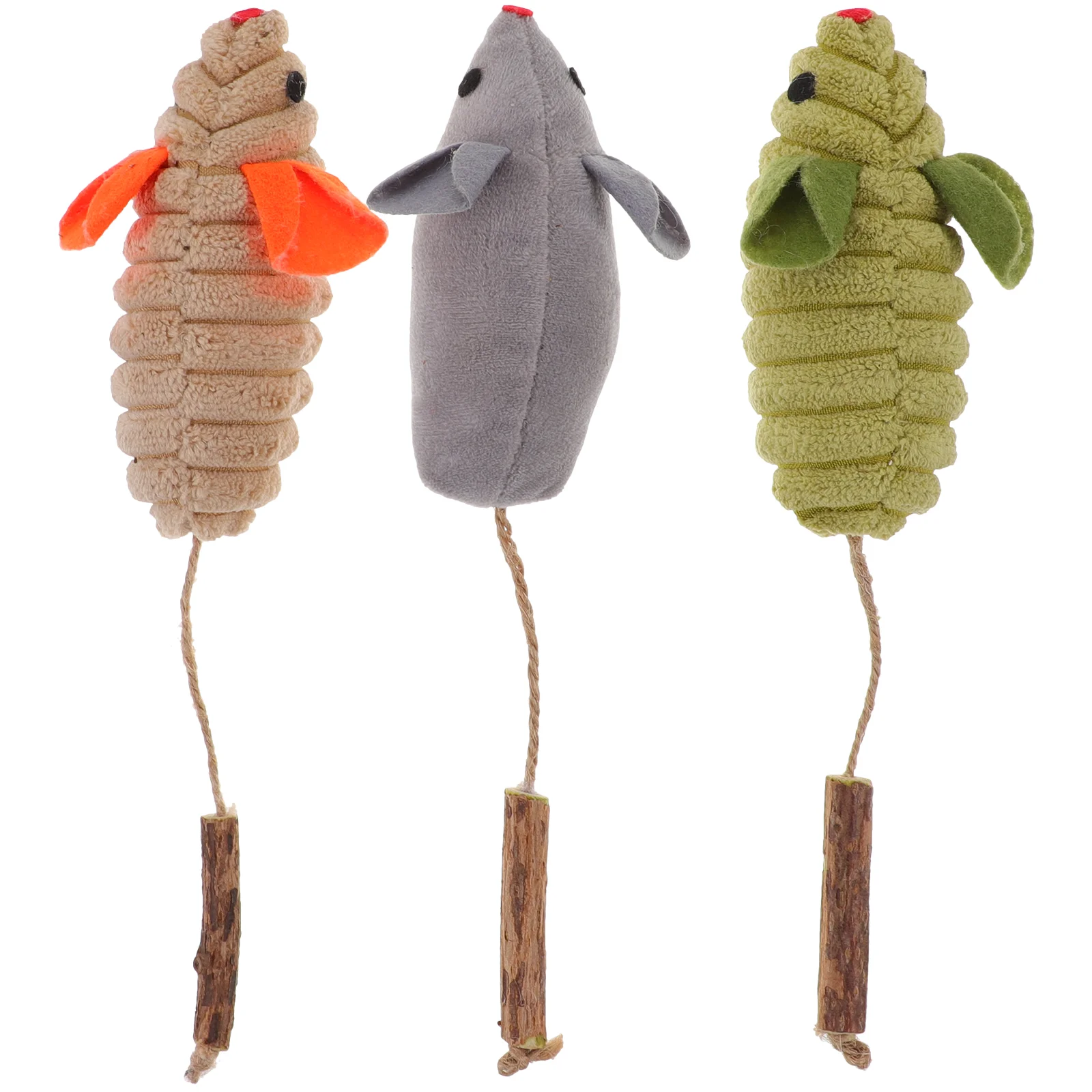 3pcs Cat Mice Toys Chew Toys Catnip Toys Kitten Toys Interactive Toys for Indoor Cat
3pcs Cat Mice Toys Chew Toys Catnip Toys Kitten Toys Interactive Toys for Indoor Cat