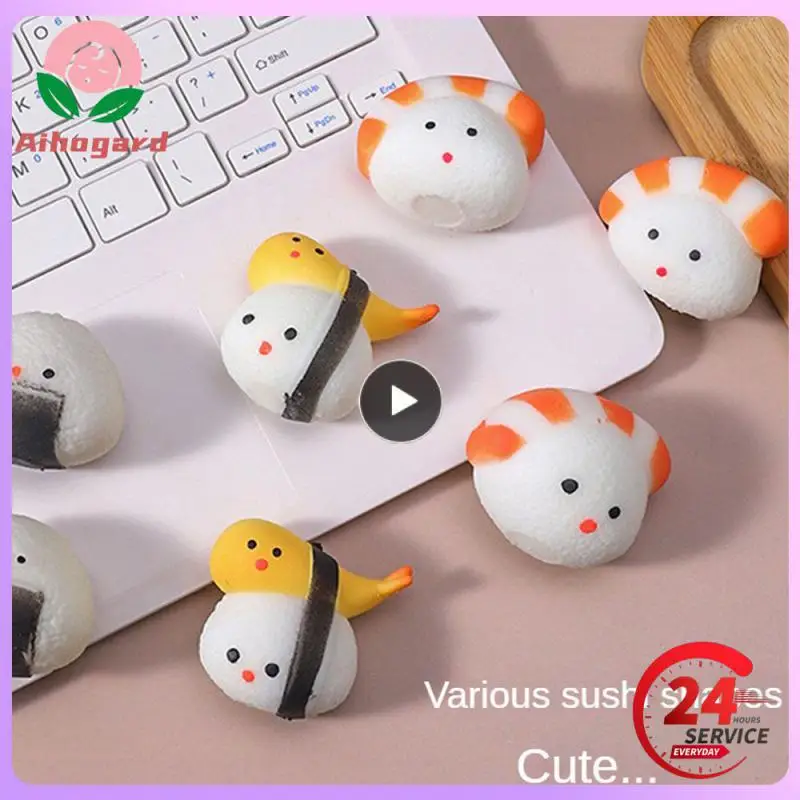Soft Cute Creative Sushi Food Dessert Antistress Ball Squeeze Toy Squishi Mochi Rising Stress Relief Squishy Toy Sticky Fun Gift
Soft Cute Creative Sushi Food Dessert Antistress Ball Squeeze Toy Squishi Mochi Rising Stress Relief Squishy Toy Sticky Fun Gift