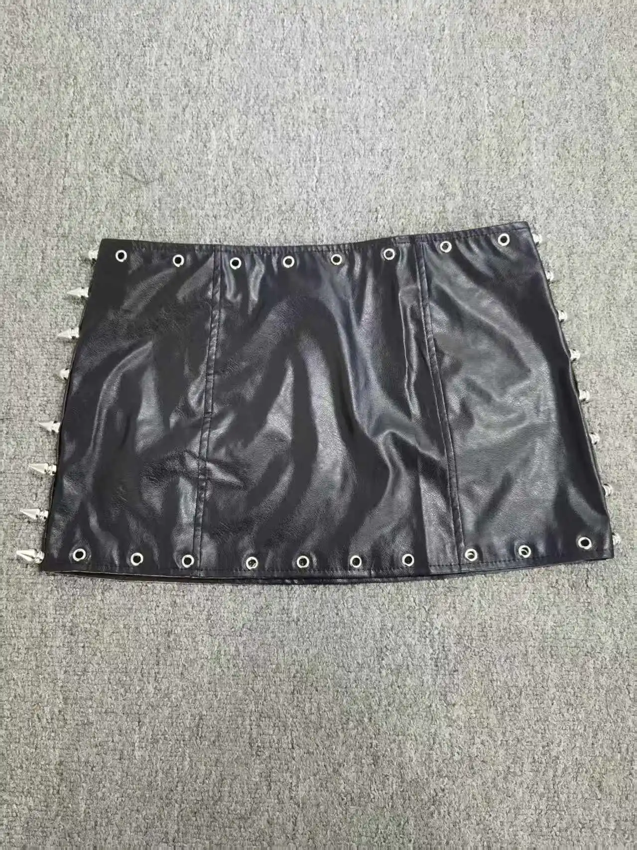 Punk Rock Leather Mini Skirt Women Y2K Studded Low Waist Bodycon Pencil Skirt Edgy Biker Chic Vintage American Retro Hot Sale 44 S16ffa2fc11524c96aa7c22fd7659786fn