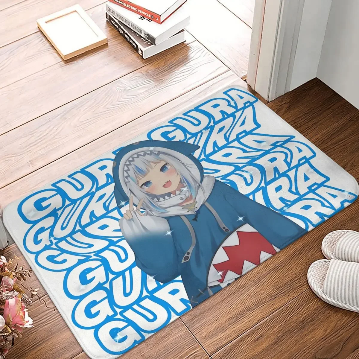 Hololive Production Fictitious Virtual Youtuber Vtuber Non-Slip Carpet Gawr Gura Design Doormat Bathroom Mat Floor Rug
Hololive Production Fictitious Virtual Youtuber Vtuber Non-Slip Carpet Gawr Gura Design Doormat Bathroom Mat Floor Rug