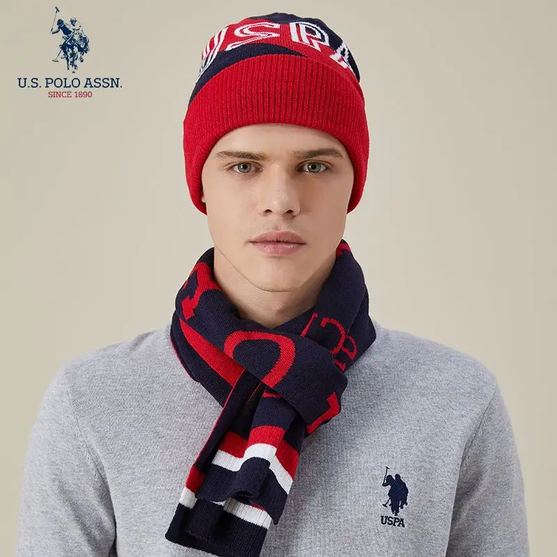 U.S.POLO Winter Knitted Hat Men Windproof Outdoor Riding Baotou Hat All-in-one Hat Scarf Warm Scarf Embroidery Soft Elastic Cap
U.S.POLO Winter Knitted Hat Men Windproof Outdoor Riding Baotou Hat All-in-one Hat Scarf Warm Scarf Embroidery Soft Elastic Cap