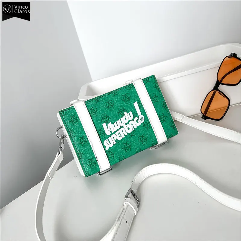 Модная контрастная сумка VC в стиле унисекс, дамская сумочка для камеры, маленькие сумки через плечо для женщин, кошельки и сумочки 
Модная контрастная сумка VC в стиле унисекс, дамская сумочка для камеры, маленькие сумки через плечо для женщин, кошельки и сумочки