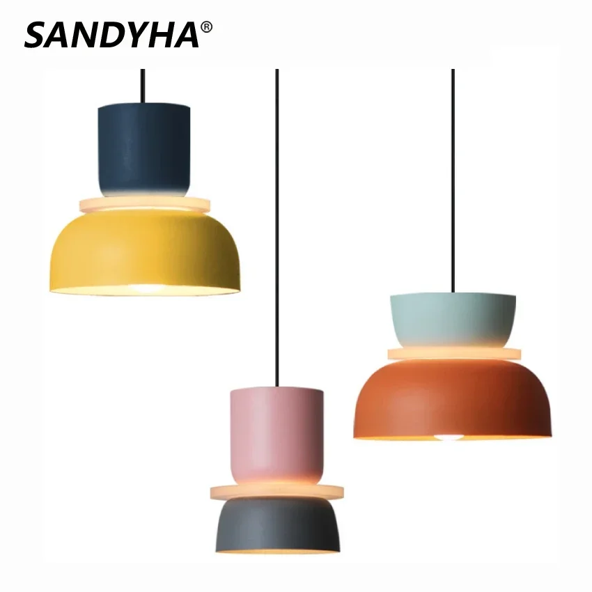 Modern LED Macaron Pendant Lamp Hanging Suspension for Living Room Dining Room Bedroom Study Bar Bedside Furniture Lighting
Modern LED Macaron Pendant Lamp Hanging Suspension for Living Room Dining Room Bedroom Study Bar Bedside Furniture Lighting