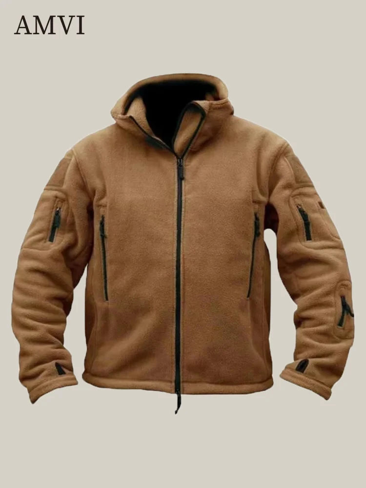 2024 Men Military Tactical Jacket Winter Thermal Fleece Zip Up Outdoors Sports Hooded Coat Windproof Hiking Outdoor Army Jackets
2024 Men Military Tactical Jacket Winter Thermal Fleece Zip Up Outdoors Sports Hooded Coat Windproof Hiking Outdoor Army Jackets