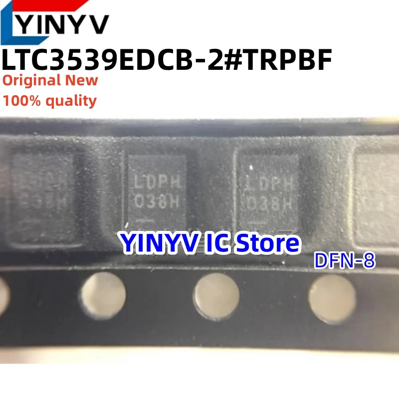 Free shipping 5Pcs LTC3539EDCB-2#TRPBF LDPH DFN-8 LTC3539EDCB-2 TC3539EDCB 2A, 1MHz/2MHz Synchronous Step-Up DC/DC Converters
Free shipping 5Pcs LTC3539EDCB-2#TRPBF LDPH DFN-8 LTC3539EDCB-2 TC3539EDCB 2A, 1MHz/2MHz Synchronous Step-Up DC/DC Converters