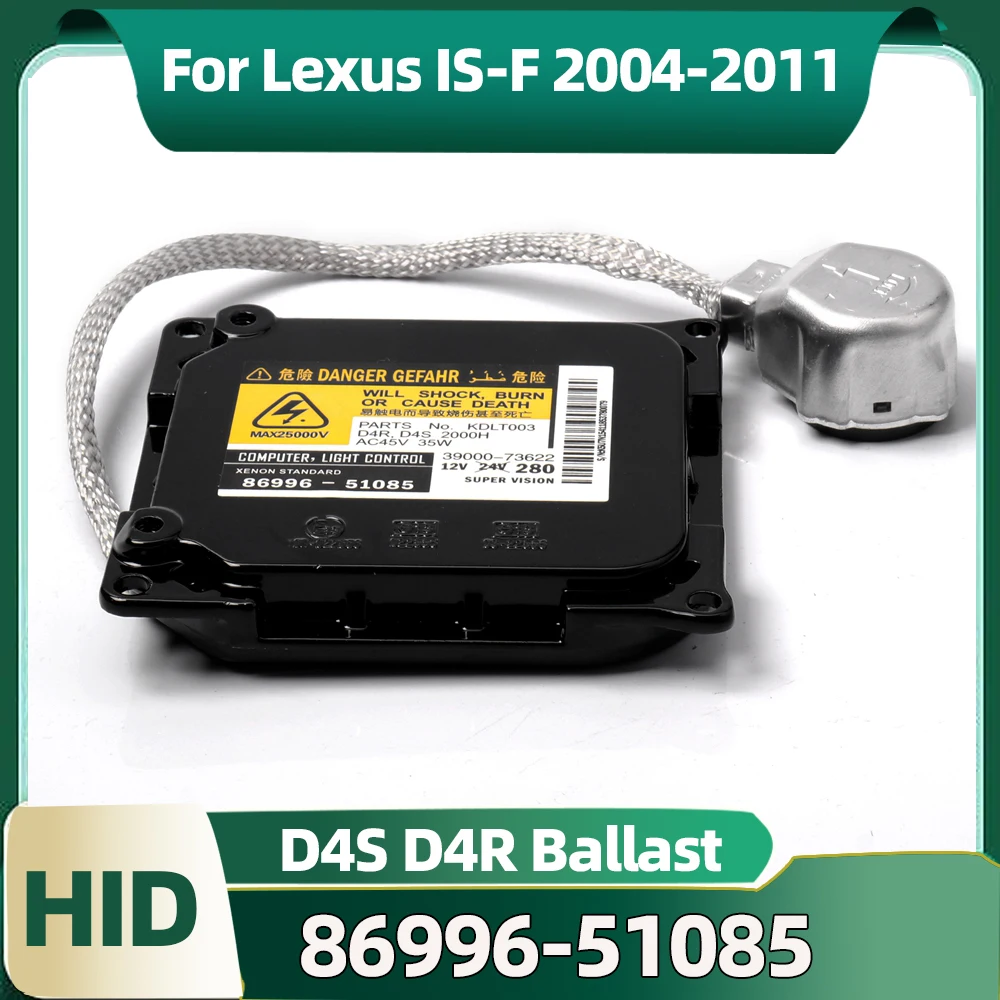 

Лампы головного света HID 86996-51085 D4S, 35 Вт, 1 шт., KDLT003 для Lexus балласт ксеноновых ламп 2004 2005 2006 2007 2008 2009 2010 2011