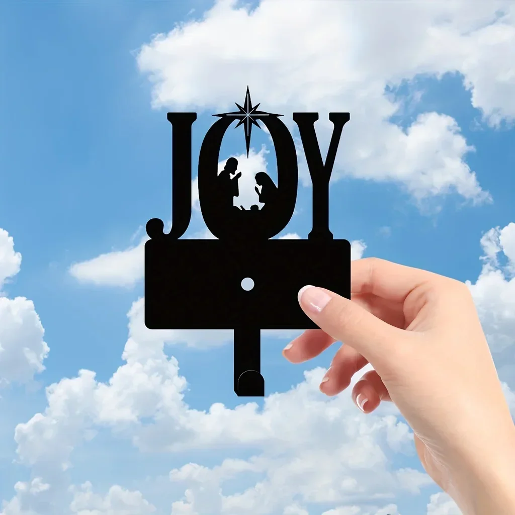 Metal Iron Christmas Joy Manger Hook, Key Belt Hanging Hook, Wall Decoration Hook, Christmas Decoration, Festivals Decor
Metal Iron Christmas Joy Manger Hook, Key Belt Hanging Hook, Wall Decoration Hook, Christmas Decoration, Festivals Decor