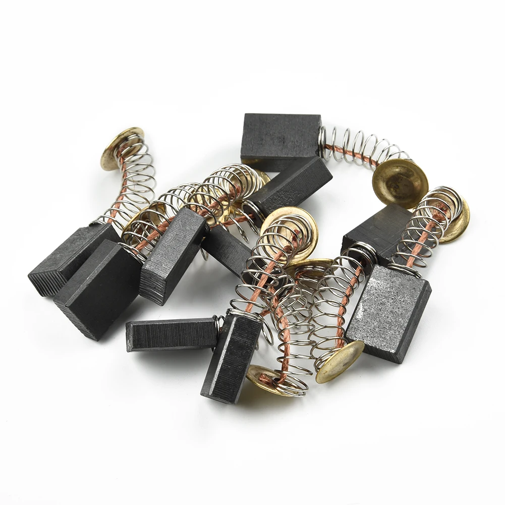 Rotary Accessories Repairing Carbon Brush Parts 6*12*17mm 10pcs Set Electric Motor Chain Kit Replacement Practical
Rotary Accessories Repairing Carbon Brush Parts 6*12*17mm 10pcs Set Electric Motor Chain Kit Replacement Practical