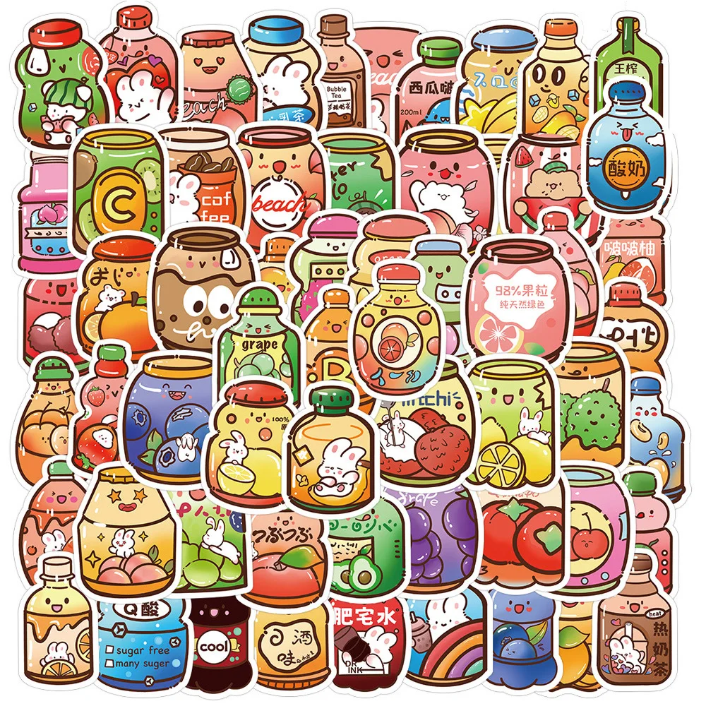 10/30/50PCS INS Style Cute Drink Cartoon Stickers Aesthetic Decals DIY Diary Scrapbook Laptop PVC Kawaii Sticker for Girls Kids
10/30/50PCS INS Style Cute Drink Cartoon Stickers Aesthetic Decals DIY Diary Scrapbook Laptop PVC Kawaii Sticker for Girls Kids