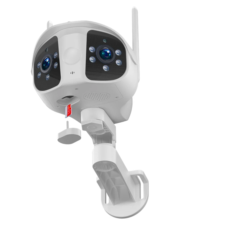1080P UHD IP-камера с двойным объективом, двойной экран, монитор безопасности, наружная Водонепроницаемая камера ночного видеонаблюдения
1080P UHD IP-камера с двойным объективом, двойной экран, монитор безопасности, наружная Водонепроницаемая камера ночного видеонаблюдения