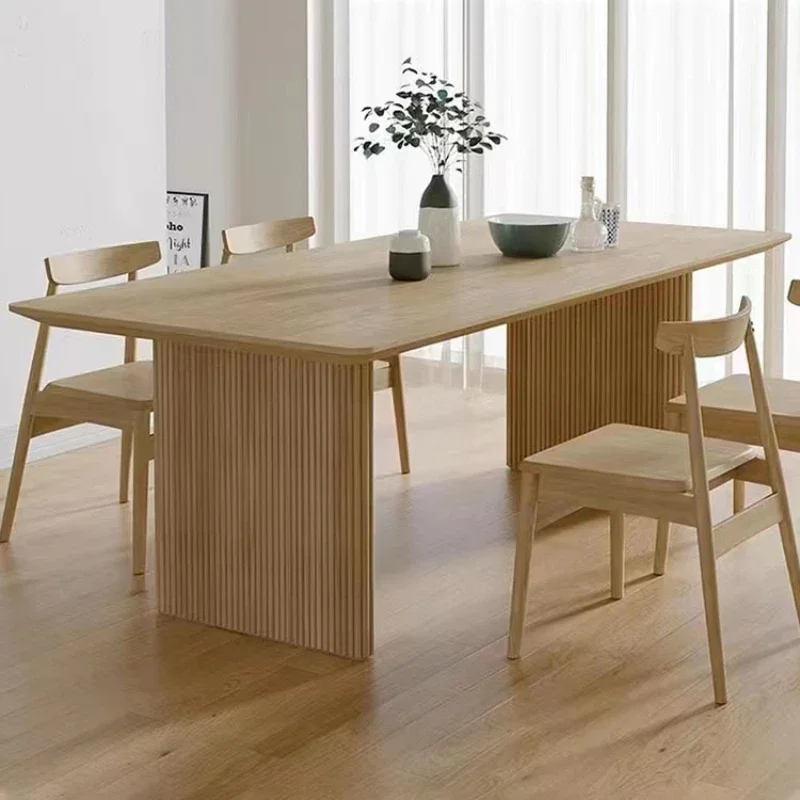 Современный дизайнерский обеденный стол, кофейный деревянный простой скандинавский туалетный столик, минималистичный ретро стол, мебель для дома YX50CZ
Современный дизайнерский обеденный стол, кофейный деревянный простой скандинавский туалетный столик, минималистичный ретро стол, мебель для дома YX50CZ