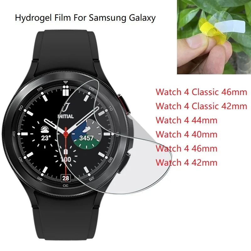 Full Cover Hydrogel Film Screen Protector For Samsung Galaxy Watch 4 Classic 46MM 42MM 44MM 40MM Not Glass TPU Soft Film Foil
Full Cover Hydrogel Film Screen Protector For Samsung Galaxy Watch 4 Classic 46MM 42MM 44MM 40MM Not Glass TPU Soft Film Foil