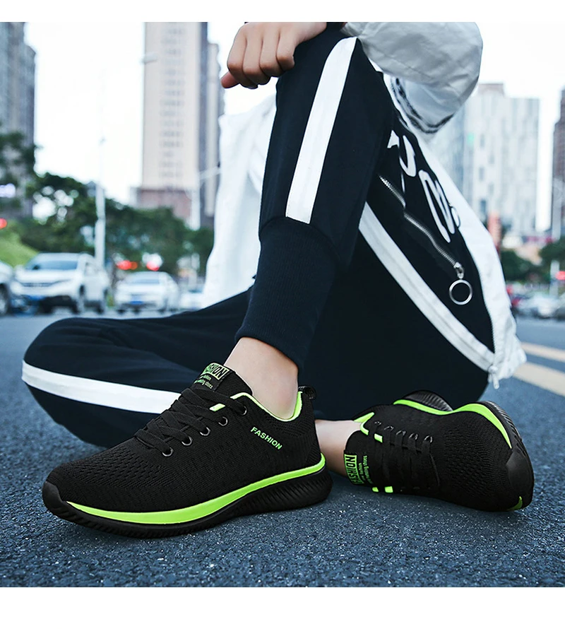 Zapatillas de deporte de punto para hombre y mujer, zapatillas deportivas transpirables para correr, caminar y gimnasio Zapatillas de deporte de punto para hombre y mujer, zapatillas deportivas transpirables para correr, caminar y gimnasio