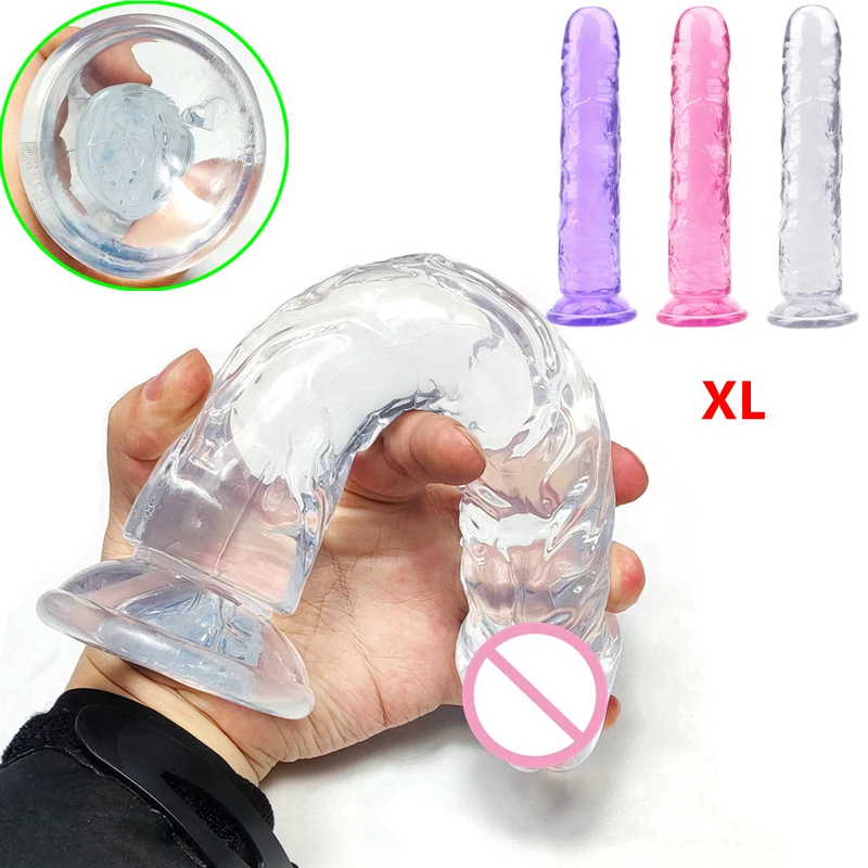 

24*4.5cm Realistic Dildo Cock for Women Huge Big Penis With Suction Cup Sex Toys TPE Private Fake Penis Anal Butt Plug