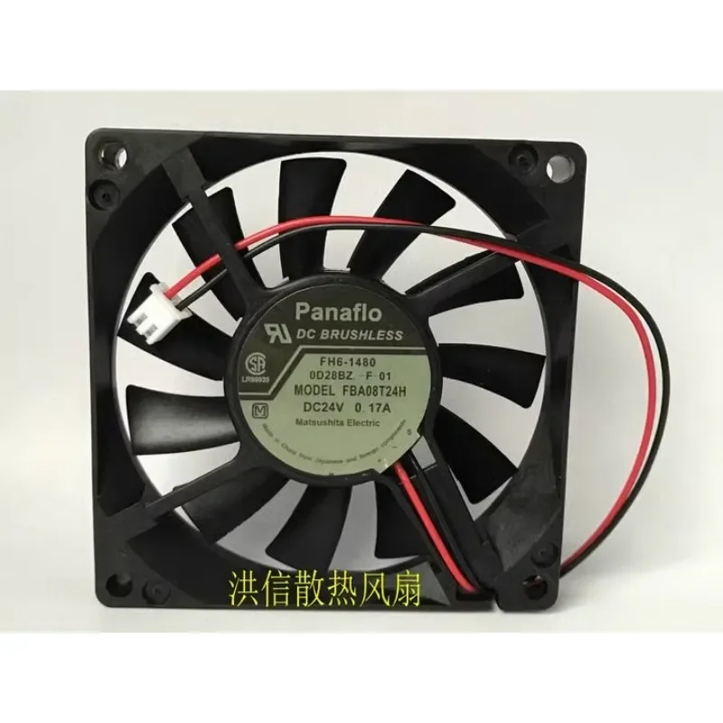 Оригинальный новый вентилятор охлаждения для Panaflo FBA08T24H DC 24V 0.17A инверторный вентилятор 8015 80*80*15 мм
Оригинальный новый вентилятор охлаждения для Panaflo FBA08T24H DC 24V 0.17A инверторный вентилятор 8015 80*80*15 мм