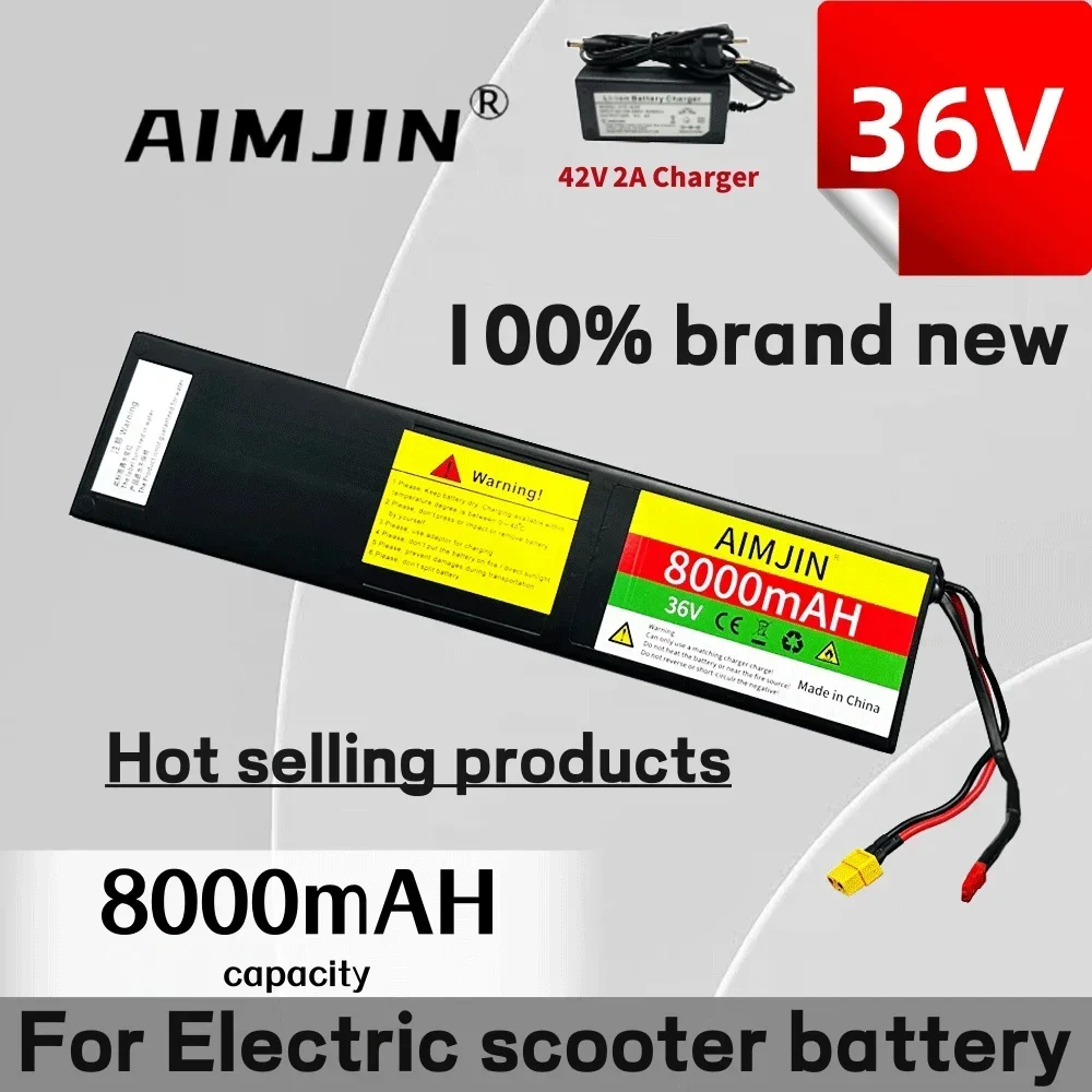 10S3P 18650 Lithium-Ion Battery Pack 36V 8000mAH, Suitable for KUGOO S1/S2/S3 Electric Scooters
10S3P 18650 Lithium-Ion Battery Pack 36V 8000mAH, Suitable for KUGOO S1/S2/S3 Electric Scooters