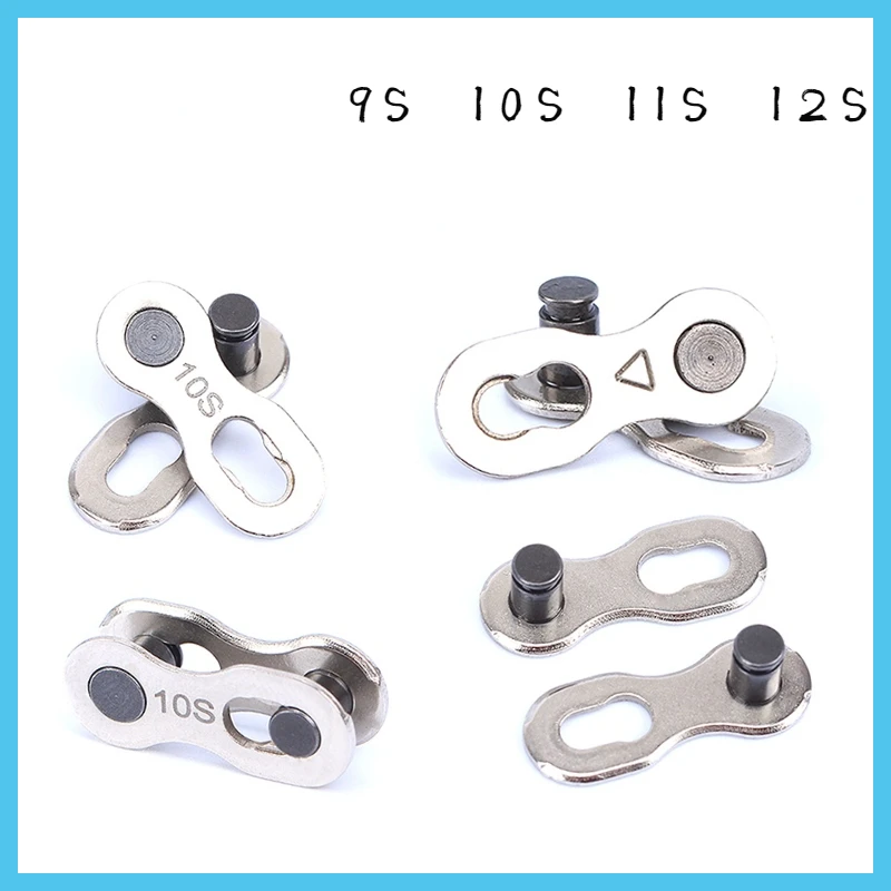 Bicycle Chain Link 9v 10v 11v 12v Connector Joints Magic Buttons Cycling Speed Quick Master Links For Mountain Bike 9/10/11/12S
Bicycle Chain Link 9v 10v 11v 12v Connector Joints Magic Buttons Cycling Speed Quick Master Links For Mountain Bike 9/10/11/12S