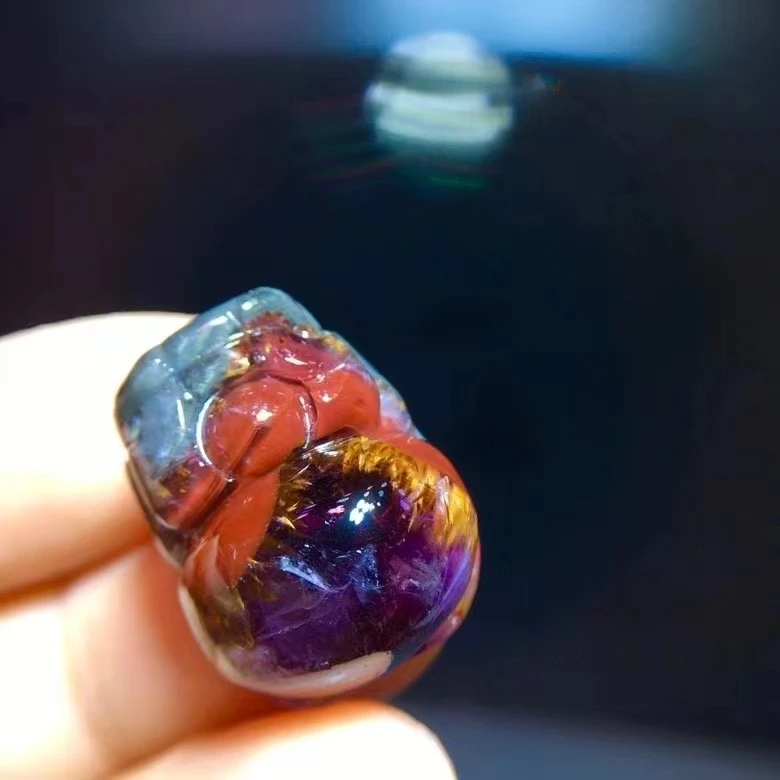 Натуральный фиолетовый какоксенит красный ауралит 23 подвеска 21,2/16,4/12,8 мм искусственное серебро Pi Xiu бусины ювелирные изделия AAAAA
Натуральный фиолетовый какоксенит красный ауралит 23 подвеска 21,2/16,4/12,8 мм искусственное серебро Pi Xiu бусины ювелирные изделия AAAAA